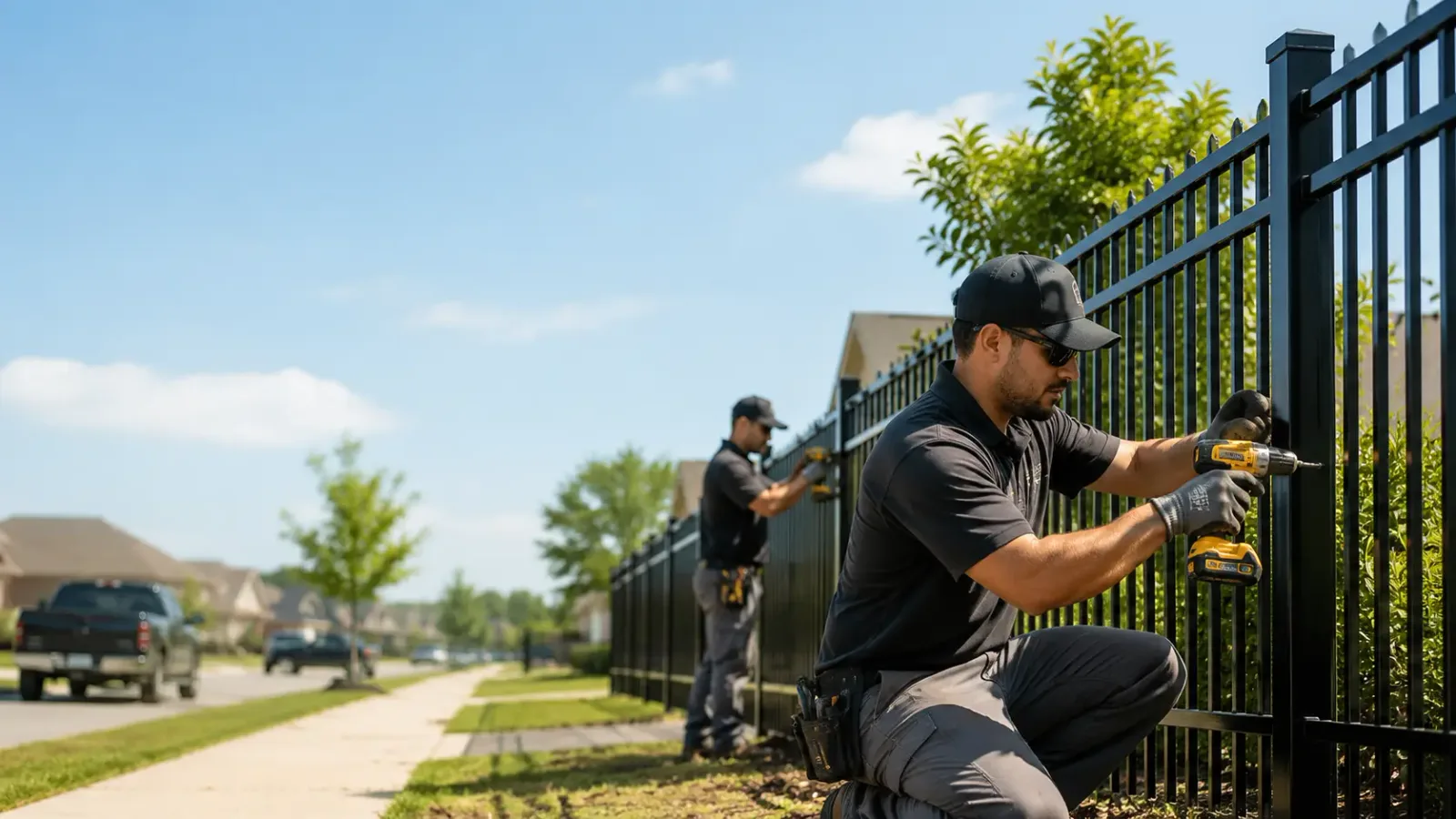 Metal Fence Installation in Bonnerdale, AR